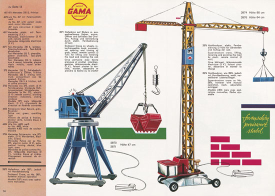 Seite 14 Gama Katalog 1966