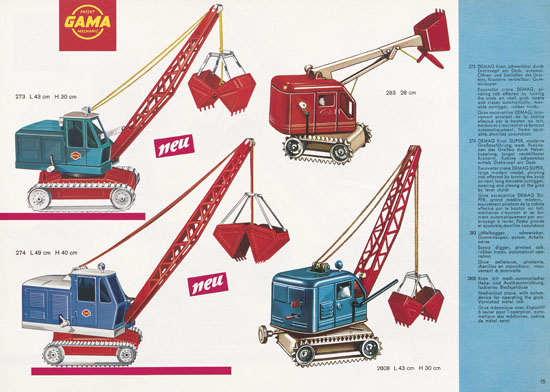 Seite 15 Gama Katalog 1966