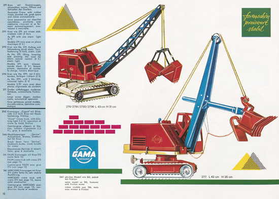 Seite 16 Gama Katalog 1966