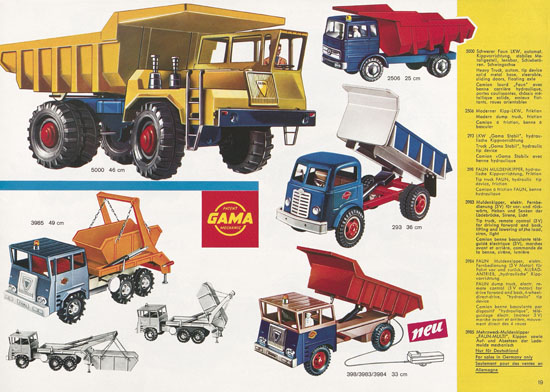 Seite 19 Gama Katalog 1966