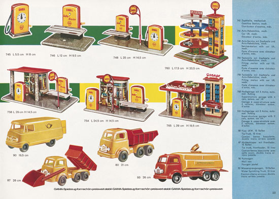 Seite 23 Gama Katalog 1966
