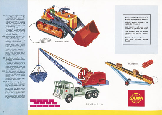 Seite 2 Gama Katalog 1967