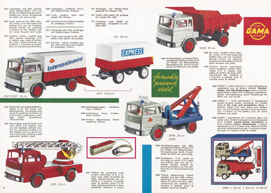 Seite 8 Gama Katalog 1967