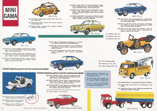 Seite 10 Gama Katalog 1967