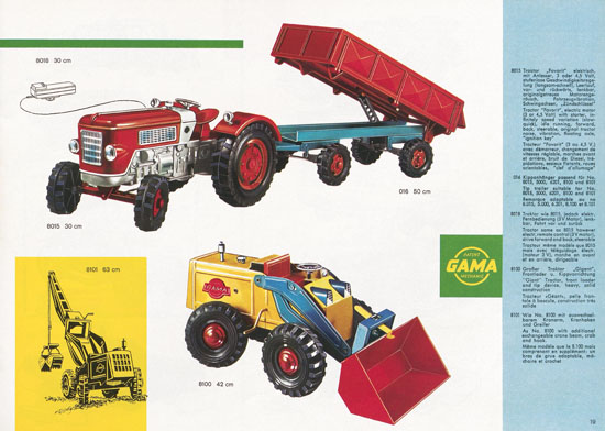 Seite 19 Gama Katalog 1967