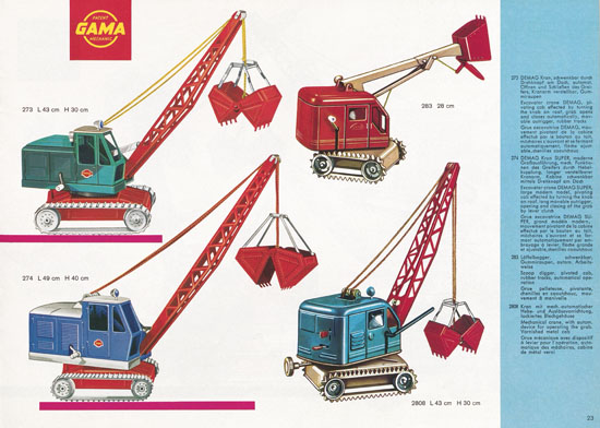 Seite 23 Gama Katalog 1967