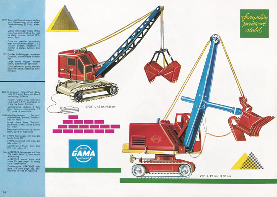 Seite 24 Gama Katalog 1967