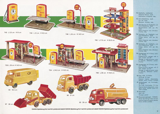 Seite 31 Gama Katalog 1967