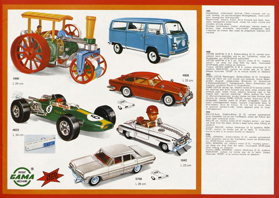 Seite 7 Gama Katalog 1968