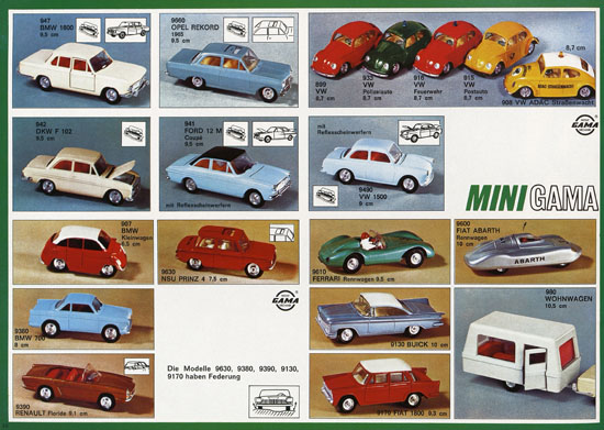 Seite 16 Gama Katalog 1968
