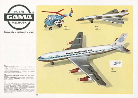 Seite 18 Gama Katalog 1969