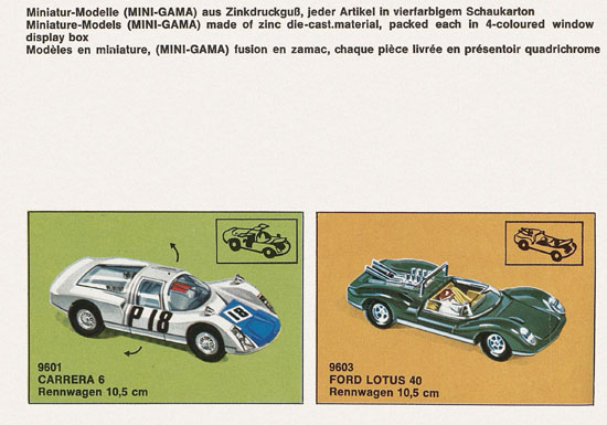 Gama mini Katalog 1969