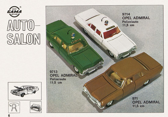 Gama mini Katalog 1969