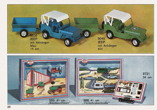 Gama mini Katalog 1969