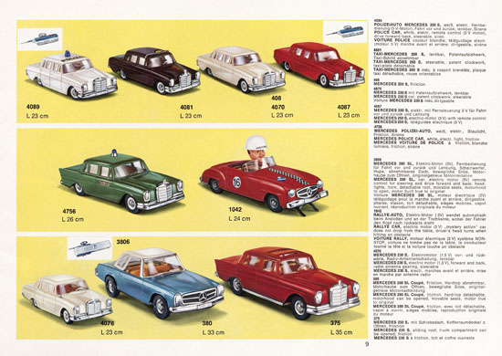Seite 9 Gama Katalog 1970