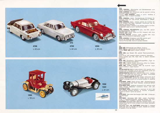Seite 11 Gama Katalog 1970