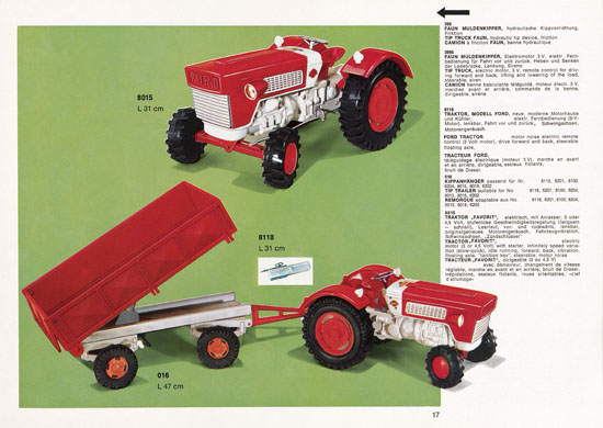 Seite 17 Gama Katalog 1970