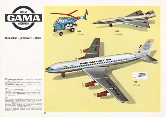 Seite 18 Gama Katalog 1970