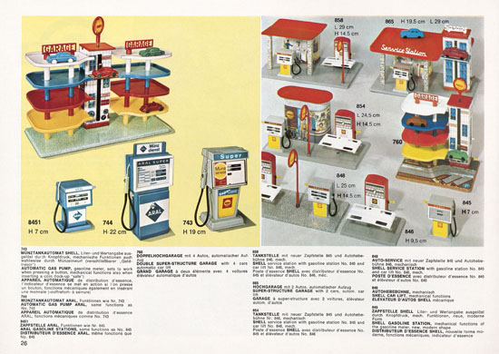 Seite 26 Gama Katalog 1970
