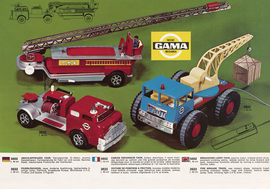 Seite 3 Gama Neuheiten 1970