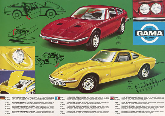 Seite 5 Gama Neuheiten 1970