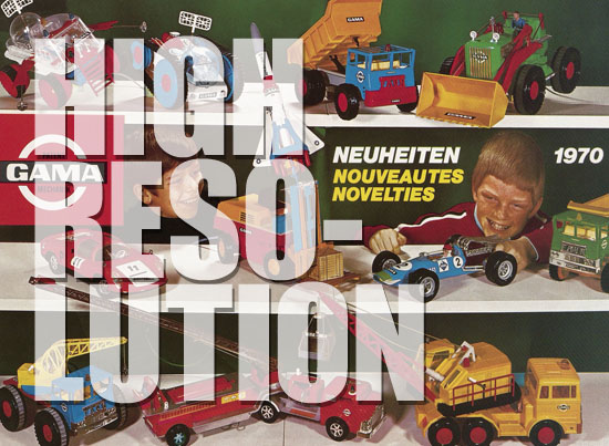 Gama Neuheiten 1970