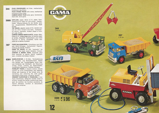 Gama Katalog 1972