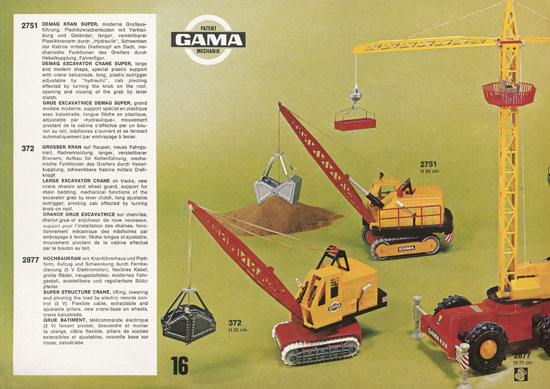 Gama Katalog 1972