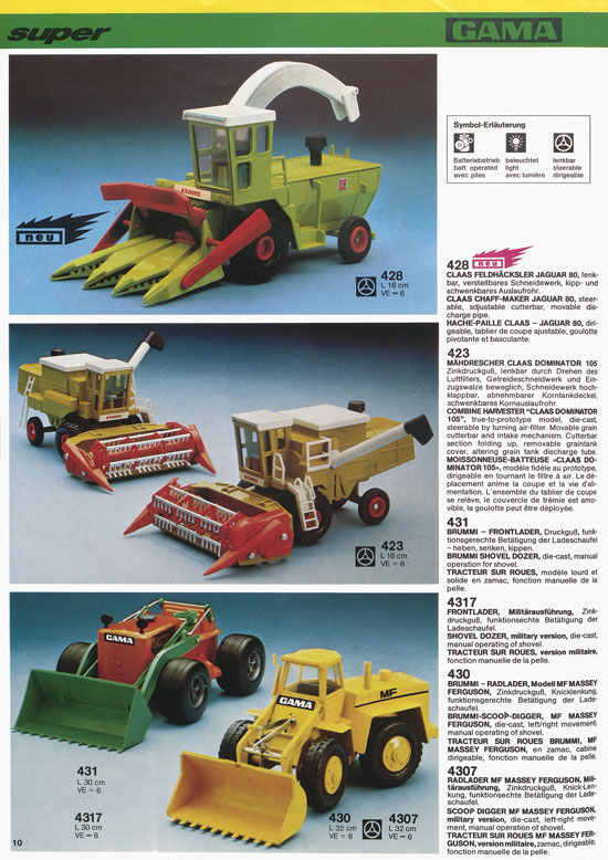 Gama Katalog 1978