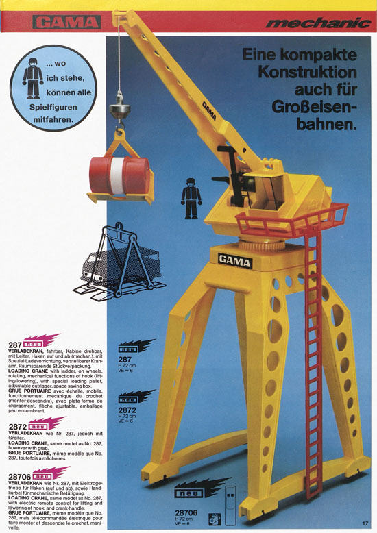 Seite 17 Gama Katalog 1978