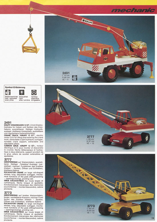 Seite 19 Gama Katalog 1978