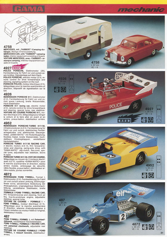 Seite 31 Gama Katalog 1978