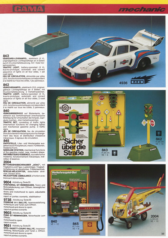 Seite 33 Gama Katalog 1978