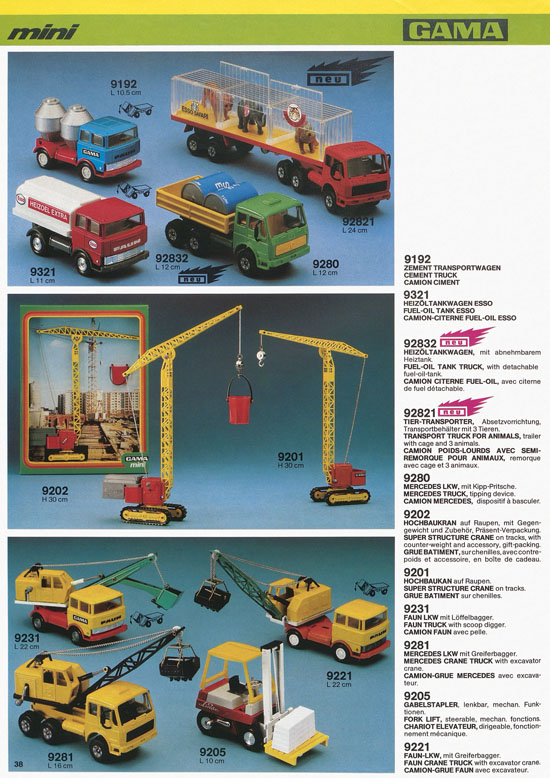 Seite 38 Gama Katalog 1978