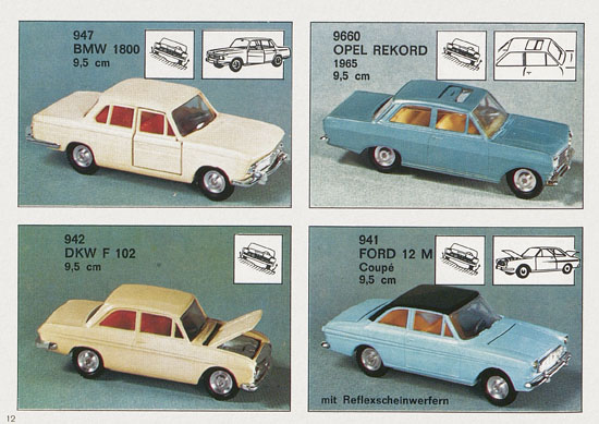 Mini Gama Katalog 1968