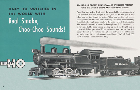 Seite 8 Gilbert H0 Trains 1955