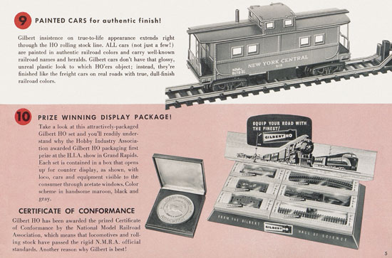 Seite 5 Gilbert H0 Trains 1956