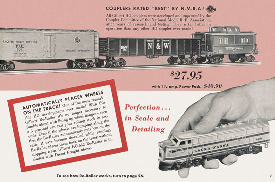 Seite 7 Gilbert H0 Trains 1956