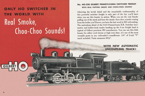Seite 8 Gilbert H0 Trains 1956