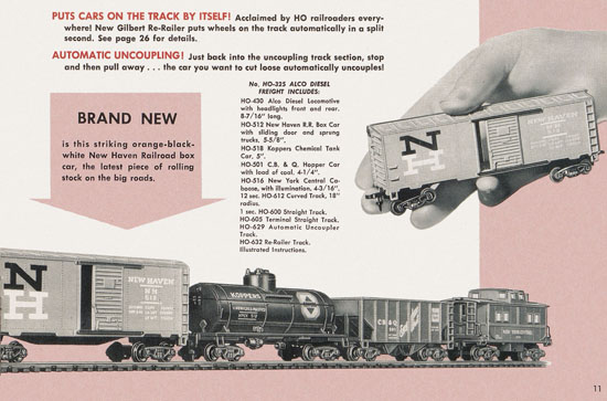 Seite 11 Gilbert H0 Trains 1956