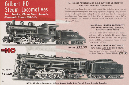Seite 16 Gilbert H0 Trains 1956