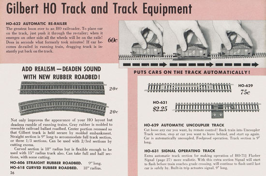 Seite 26 Gilbert H0 Trains 1956
