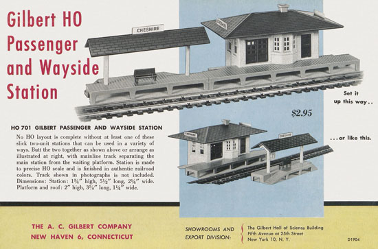 Seite 28 Gilbert H0 Trains 1956