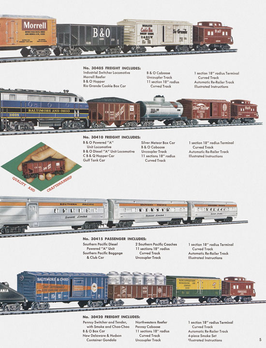 Seite 5 Gilbert H0 Trains 1958