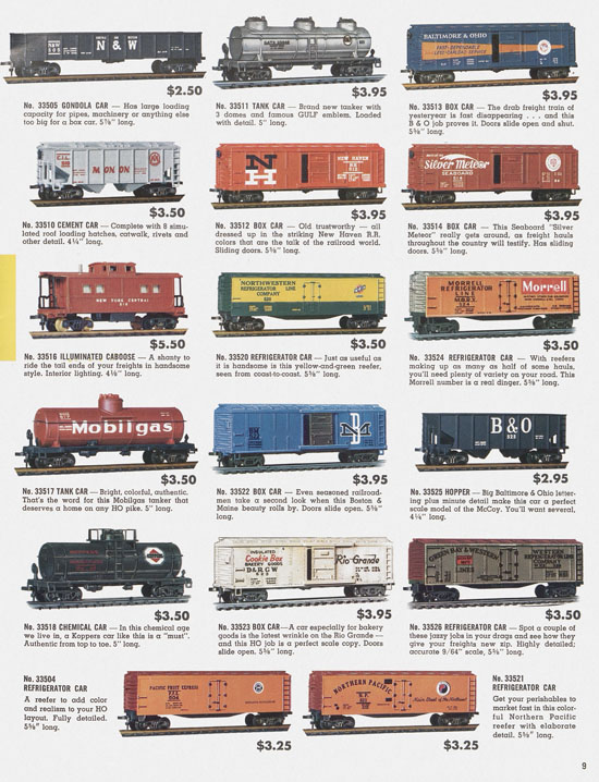 Seite 9 Gilbert H0 Trains 1958