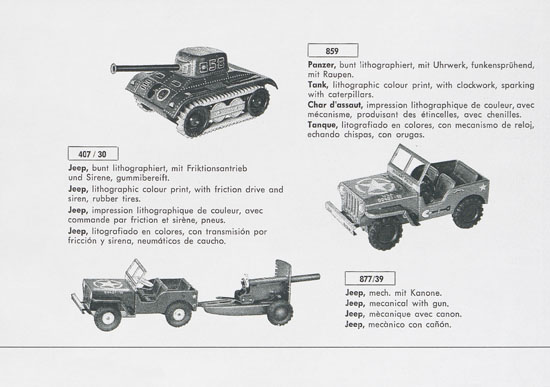 GÖSO Händler-Katalog 1960