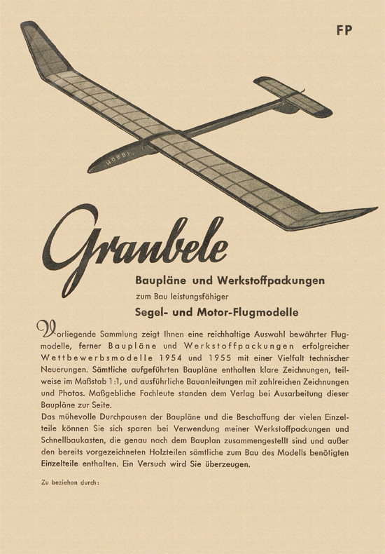 Graubele Katalog 1955