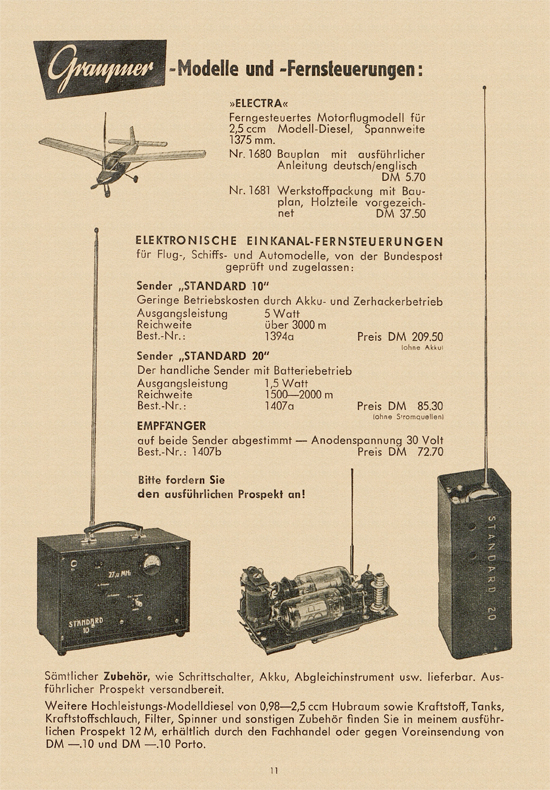 Graubele Katalog 1955