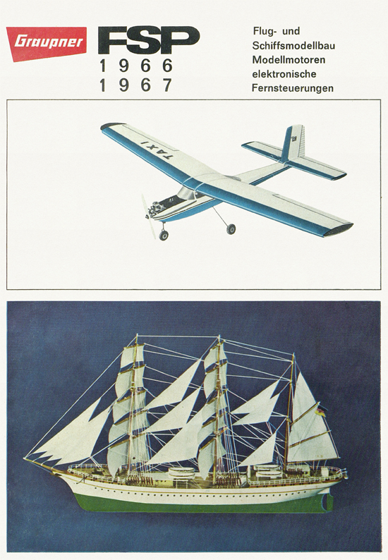 Seite 1 Graupner Flug- und Schiffsmodellbau Prospekt 1966-1967