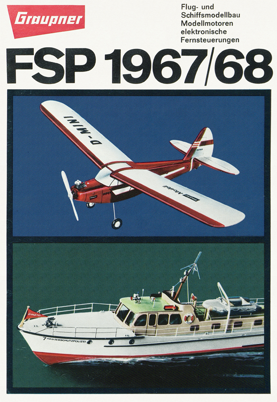 Seite 1 Graupner Flug- und Schiffsmodellbau Prospekt 1967-1968